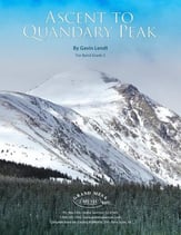 Ascent to Quandary Peak Concert Band sheet music cover